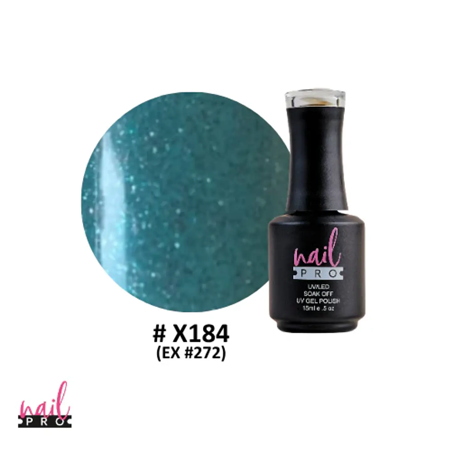 X184 VERDE TURQUEZA CON MICROGLITER 1