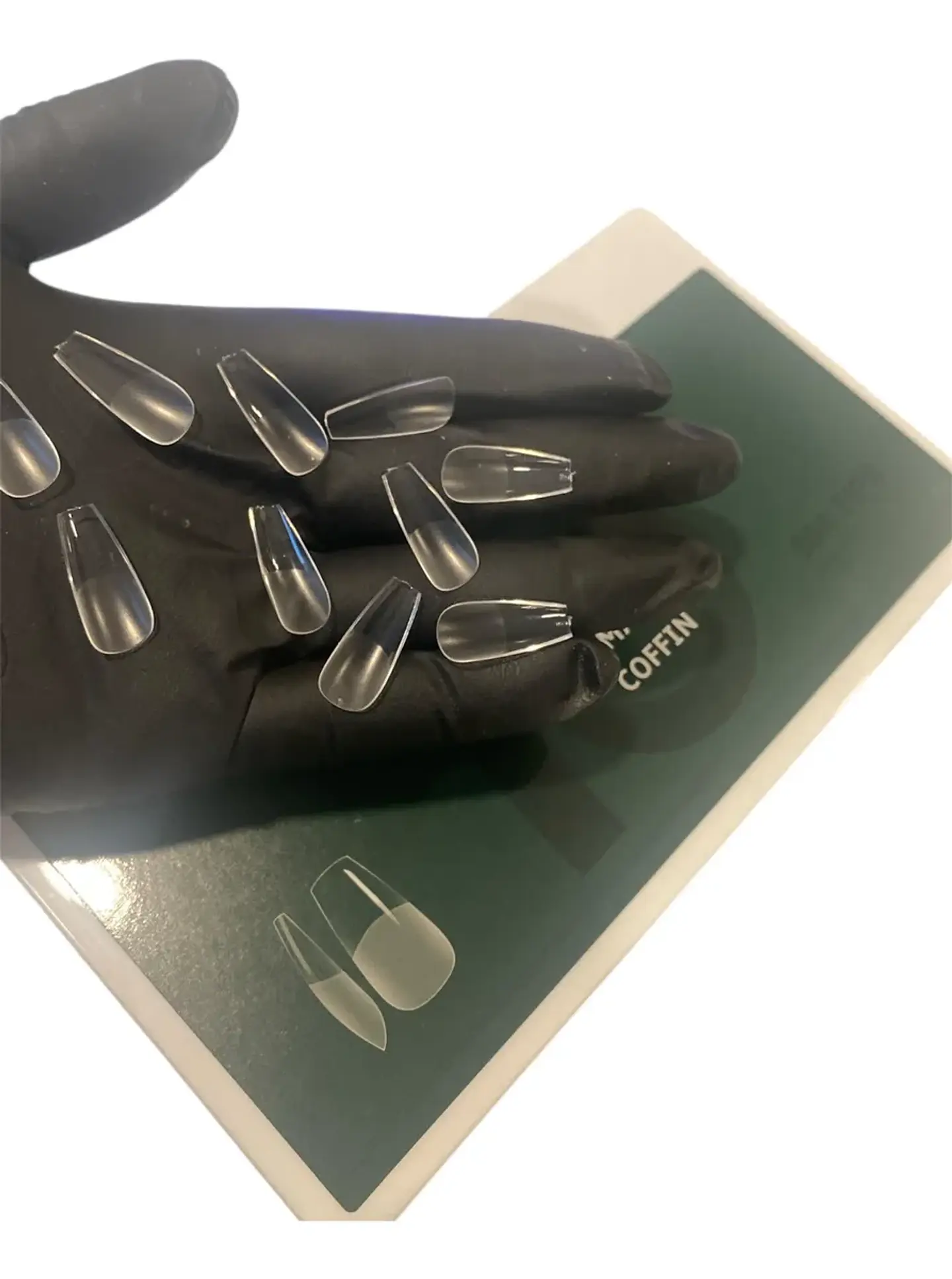TIPS SOFT GEL COFFIN  504 PIEZAS 2