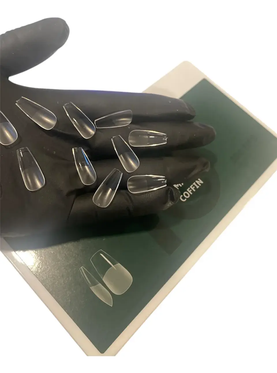 TIPS SOFT GEL COFFIN  504 PIEZAS 2
