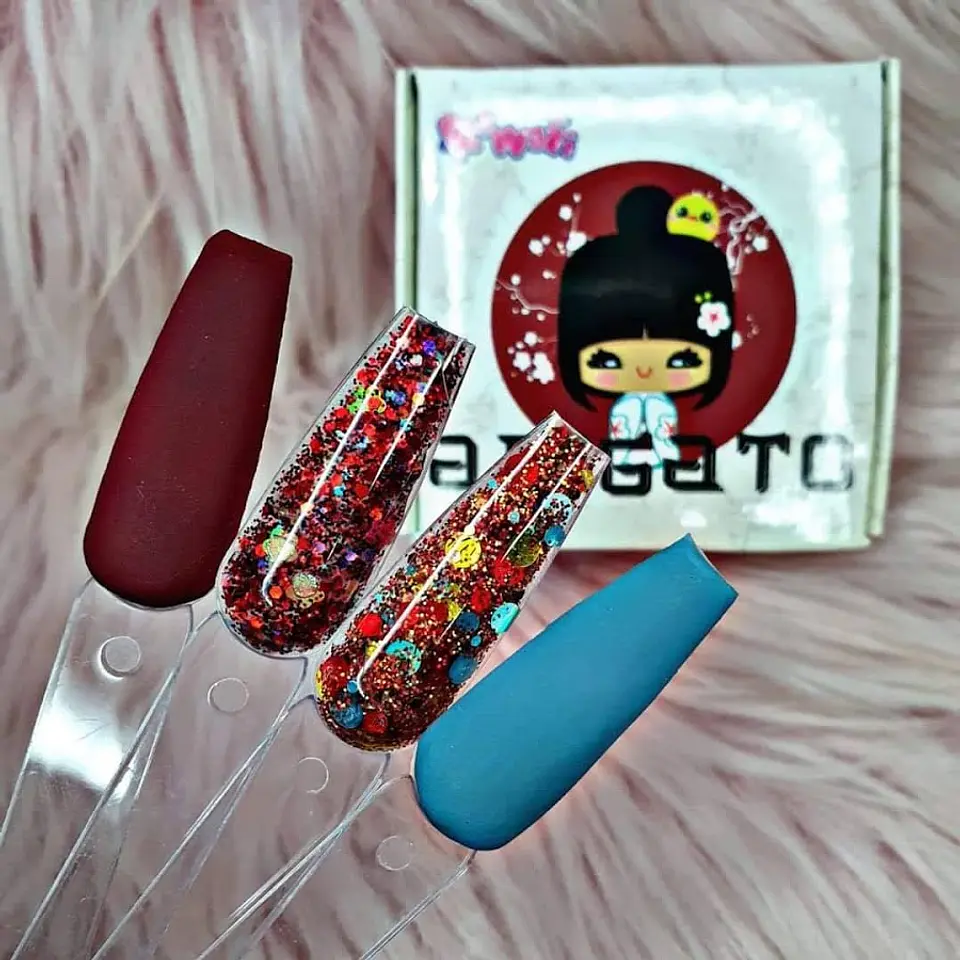 Colección de Acrílicos 4 colores Arigato 1