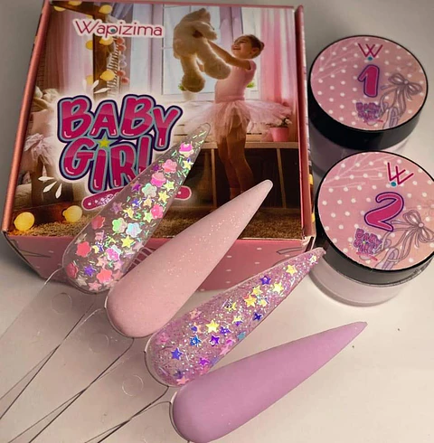Colección de Acrílicos 4 colores Baby Girl