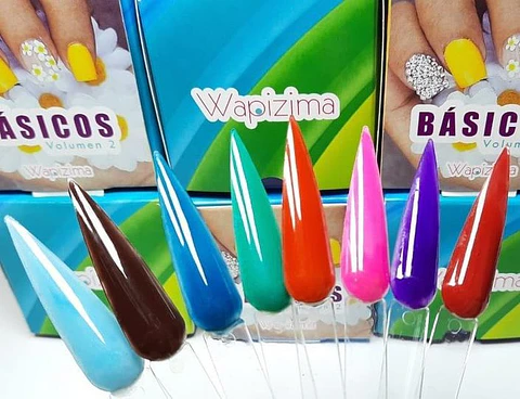 Colección de Acrílicos 8 colores Basicos Volumen 2