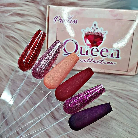 Colección de Acrílicos 6 colores Queen