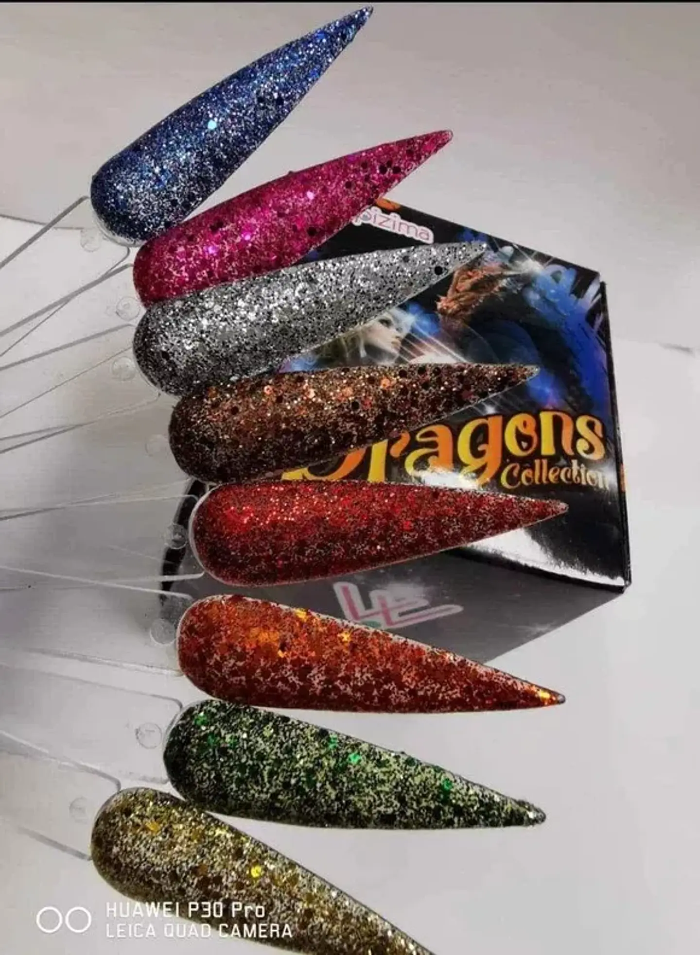 Colección de Acrílicos 8 colores  Dragons 1