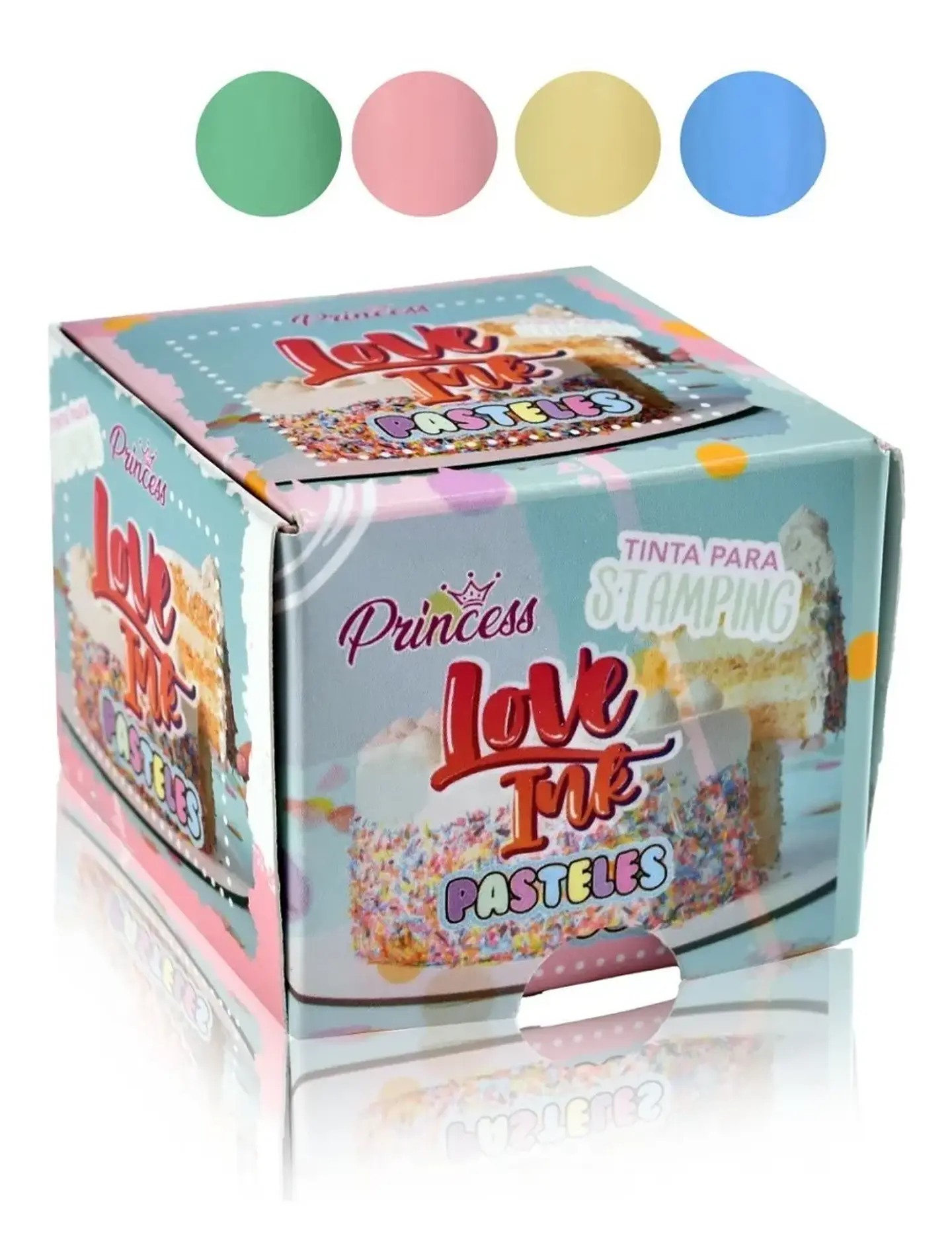 Princess Tintas Para Stamping Pasteles 1