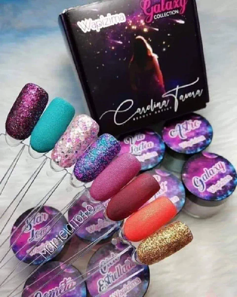 Colección de Acrílicos 8 colores Galaxy