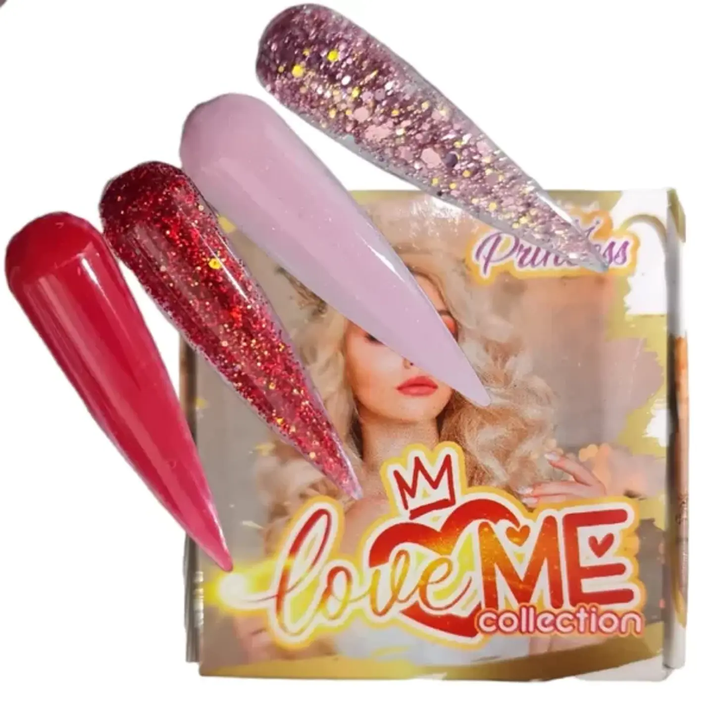 Colección de Acrílicos 4 colores Love Me 1