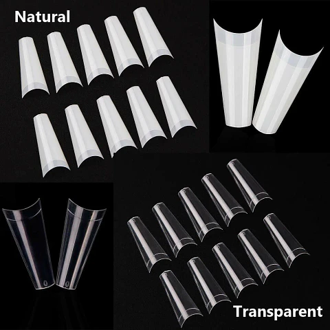 TIPS  COFFIN  100 PIEZAS COLOR NATURAL