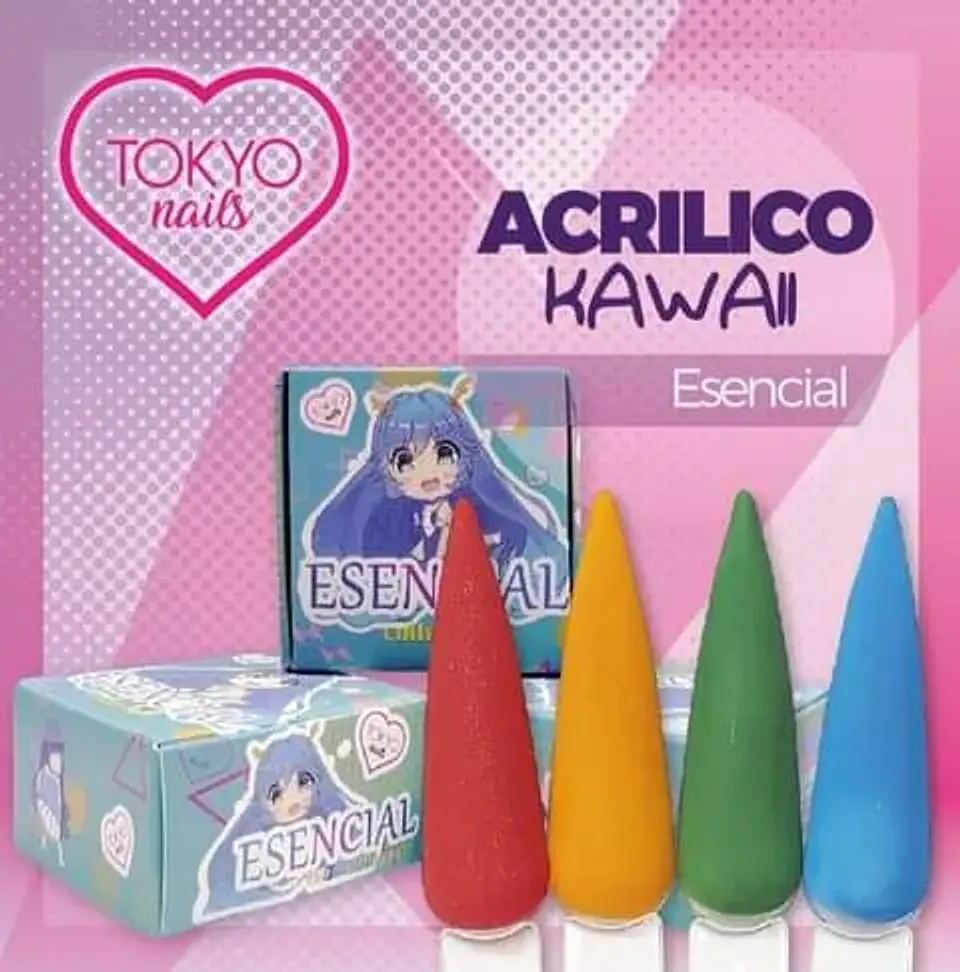 Colección de Acrílicos 4 colores Esencial 1