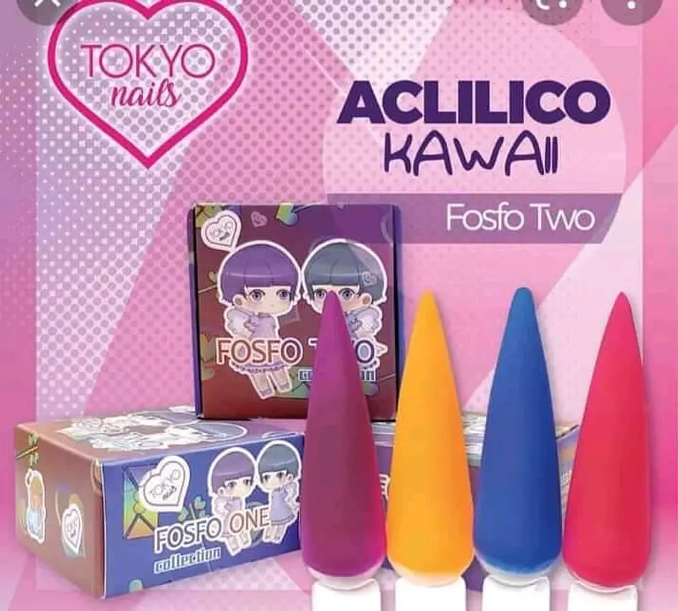 Colección de Acrílicos 4 colores Two 1