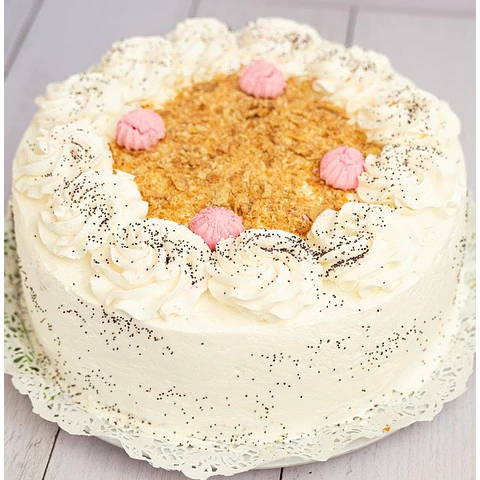 Torta mixta amapola