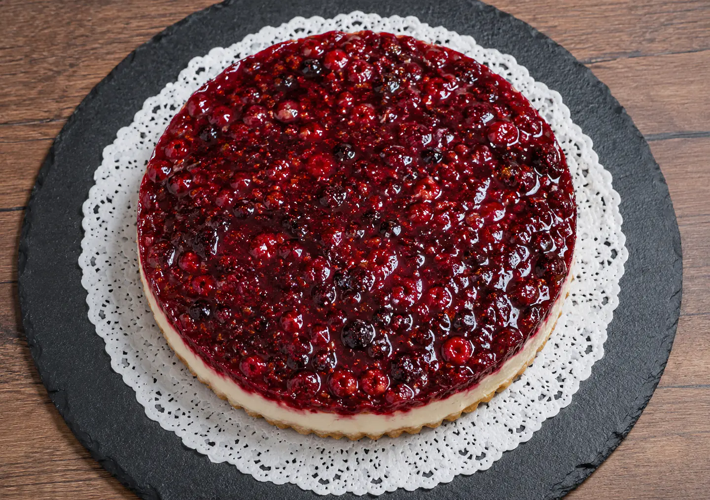 Cheesecake frutos rojos 1