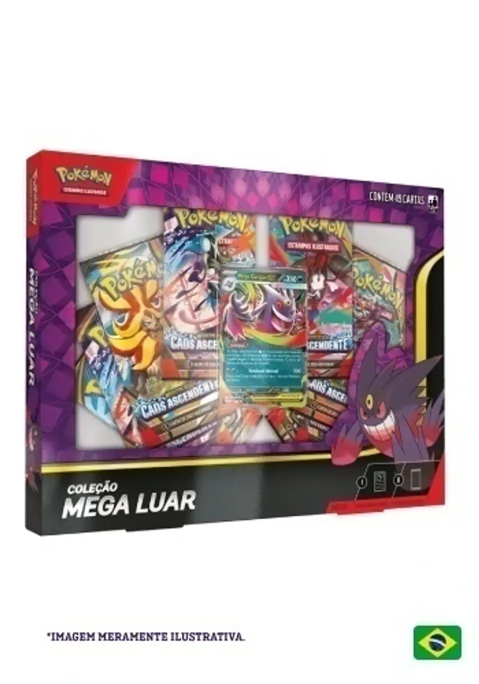 Box Coleção Mega Luar - Gengar 1