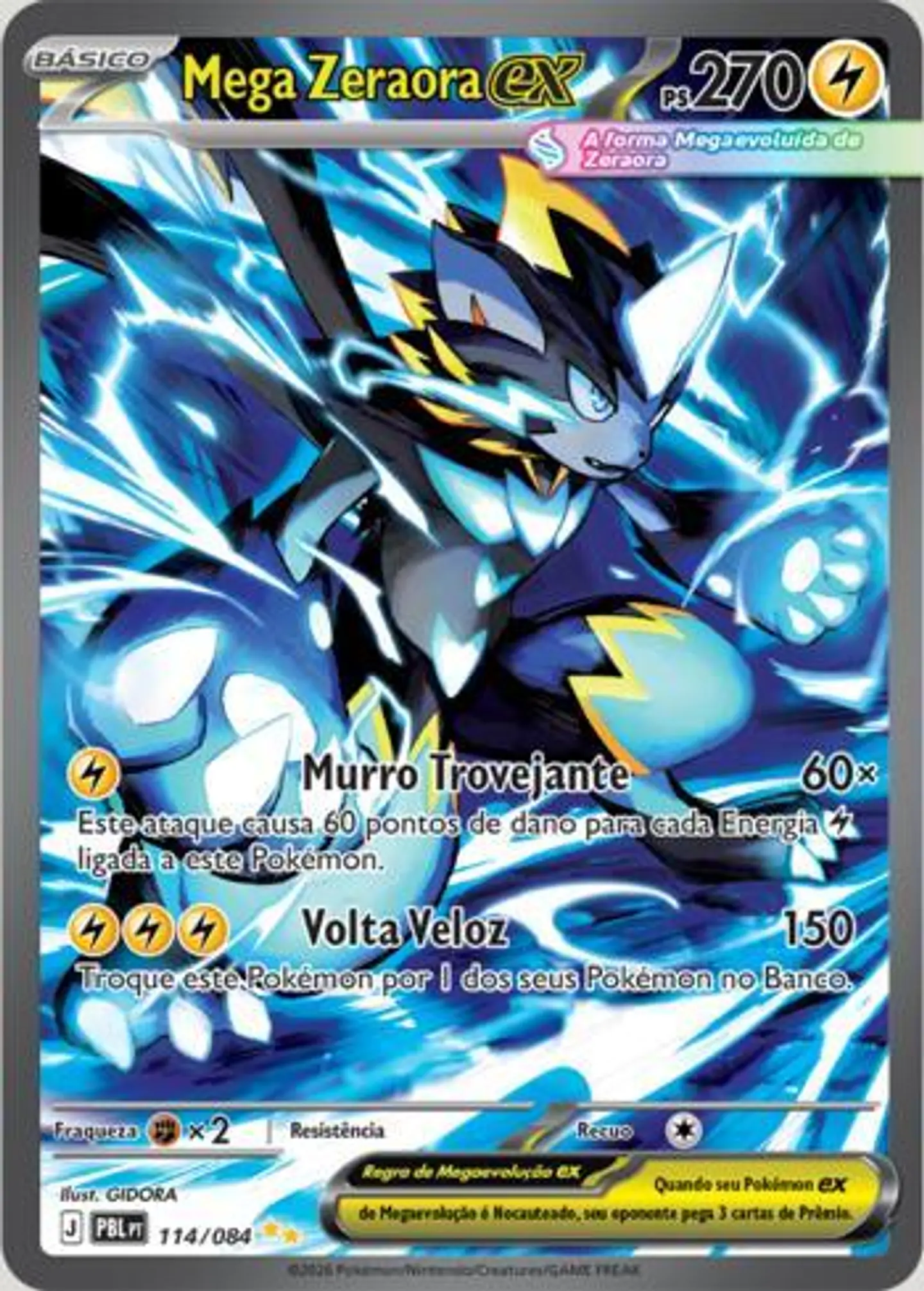 Mega Zeraora Ex 1