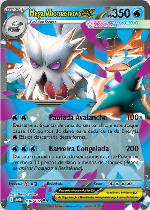 Mega Abomasnow Ex