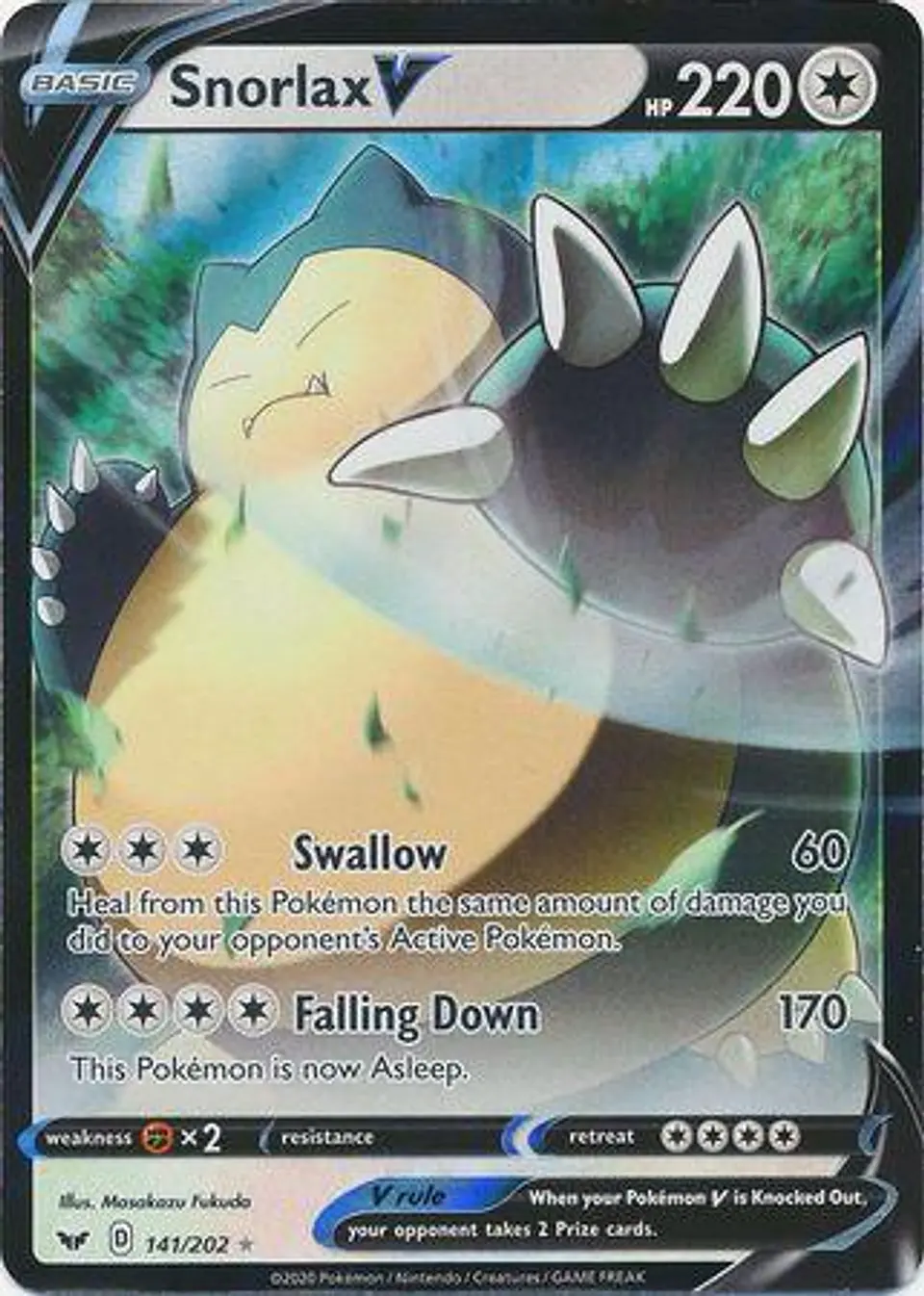 Snorlax V 1