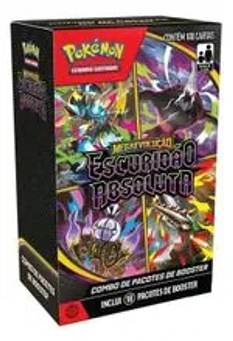 Combo de Boosters - Megaevolução 5 - Escuridão Absoluta