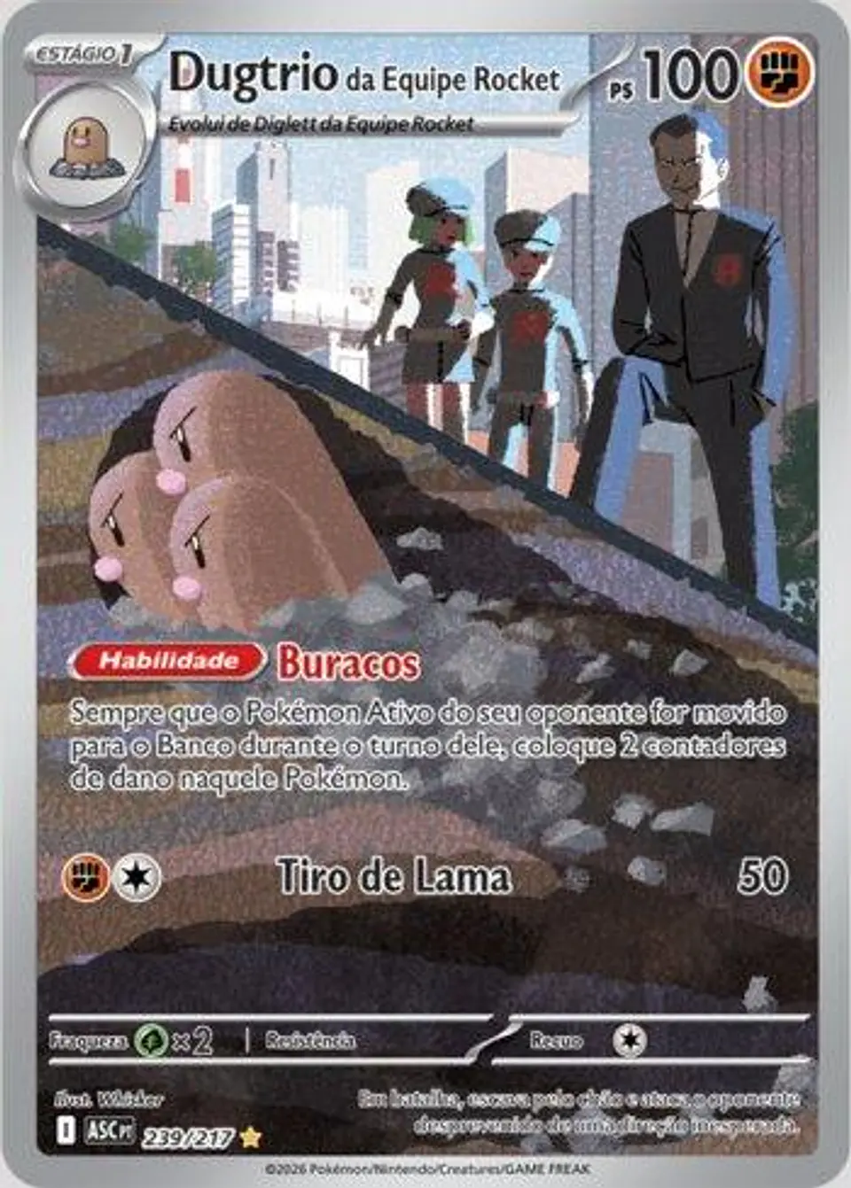 Dugtrio da Equipe Rocket 1