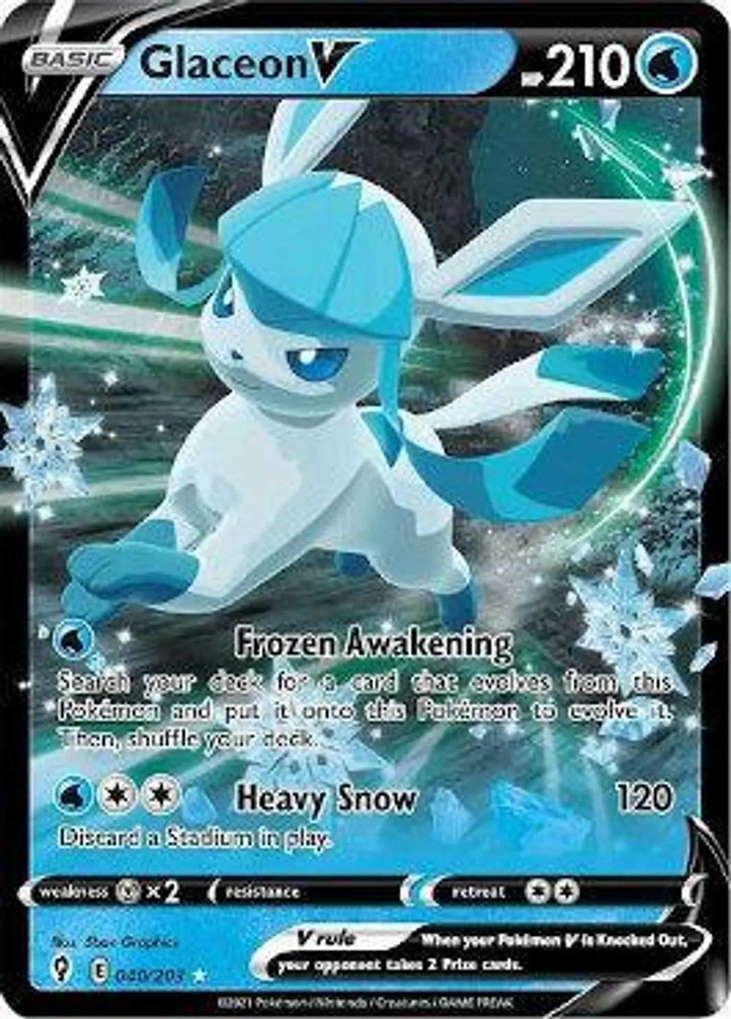Glaceon V 1