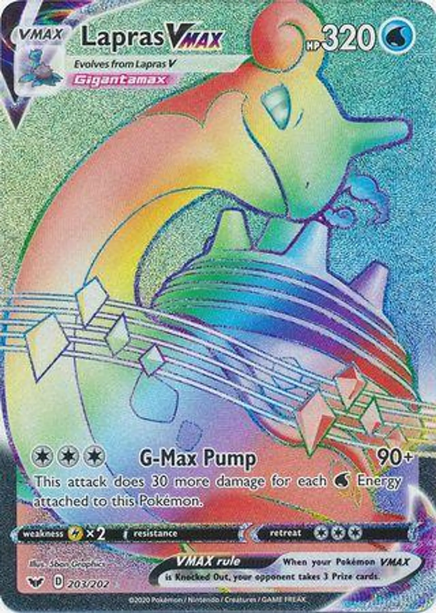 Lapras Vmax 1