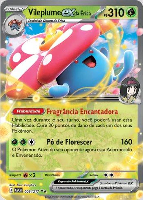 Vileplume Ex da Erica