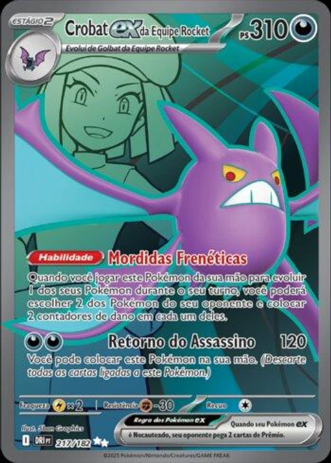 Crobat Ex da Equipe Rocket