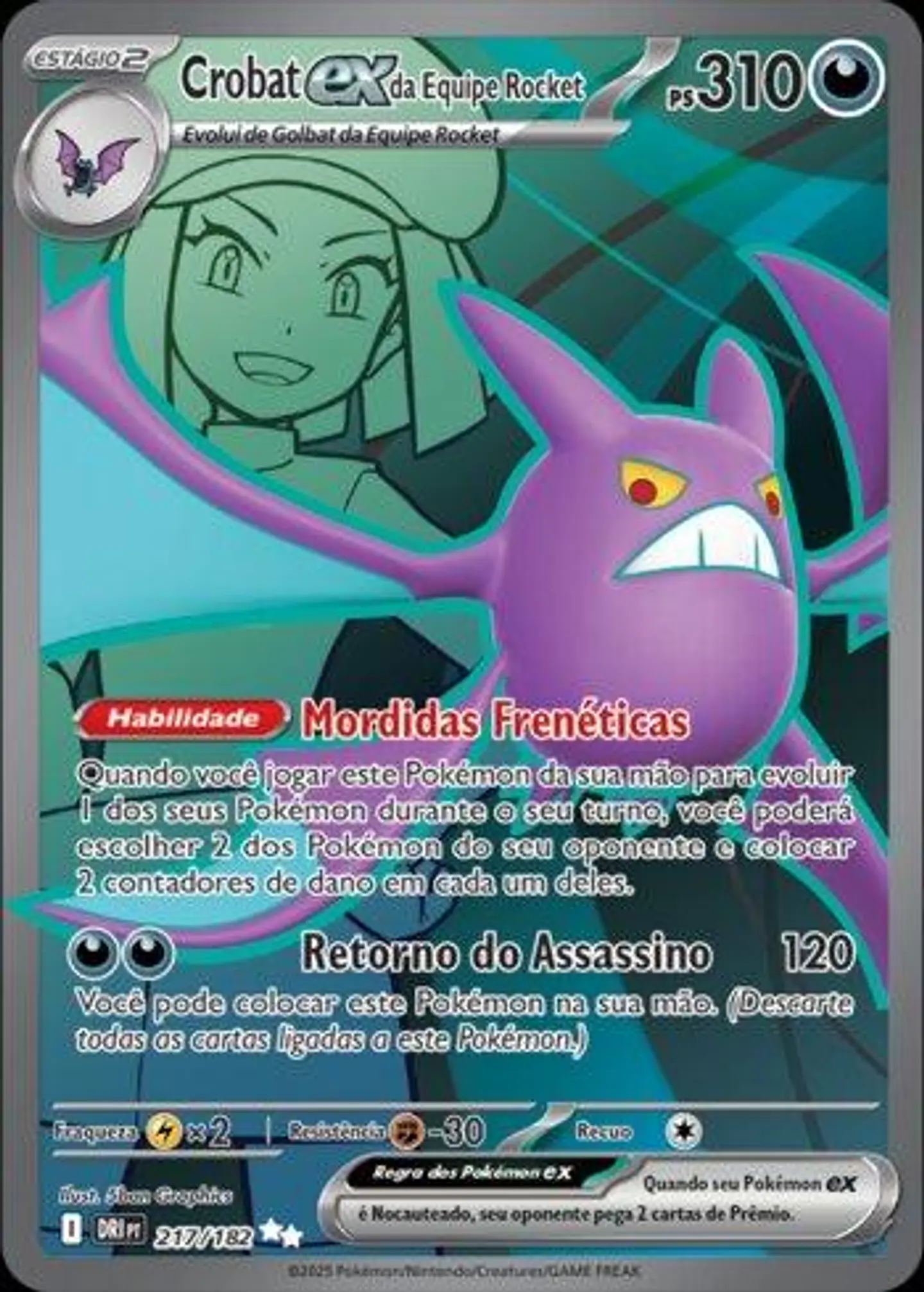 Crobat Ex da Equipe Rocket 1