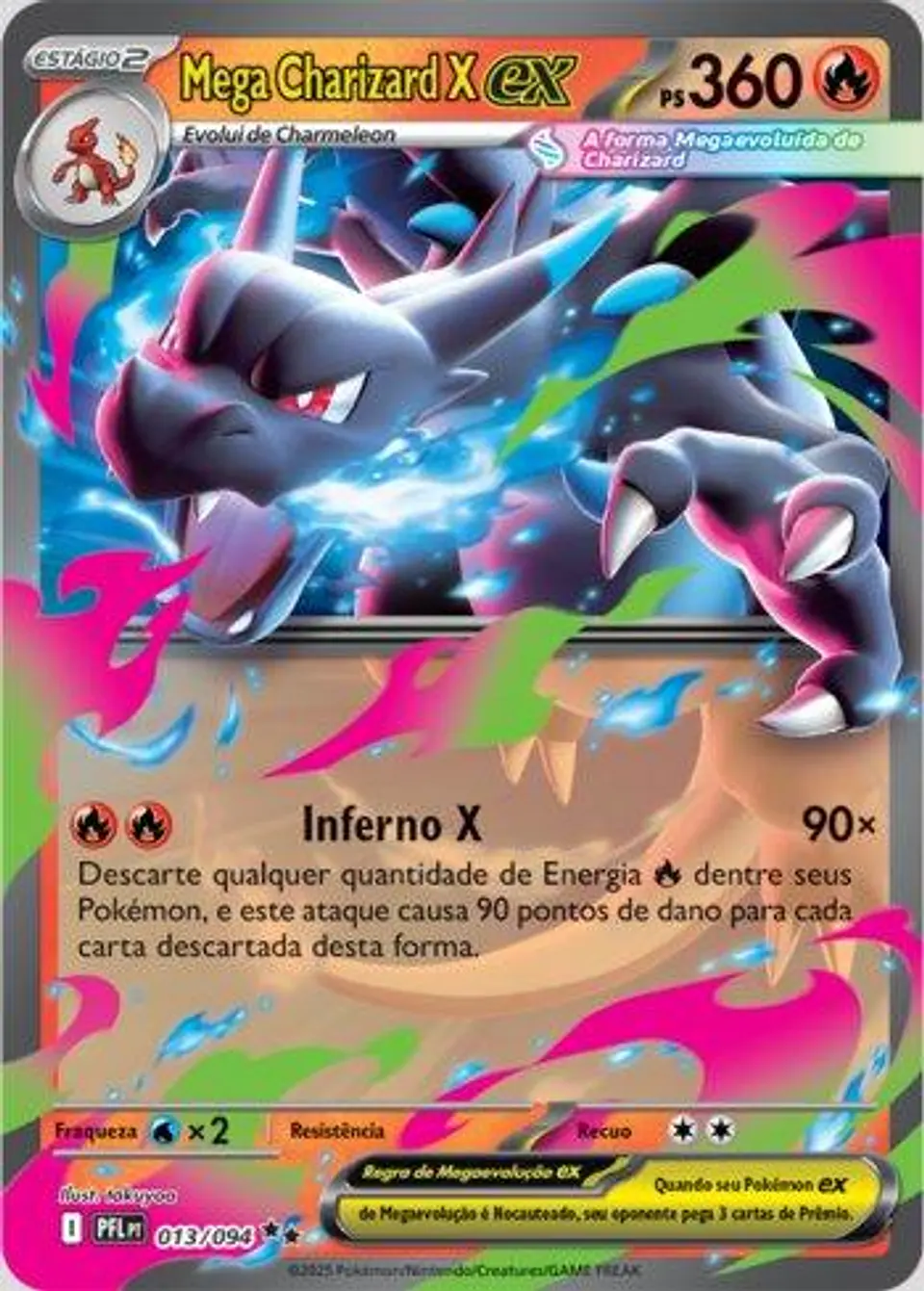 Mega Charizard X Ex 1