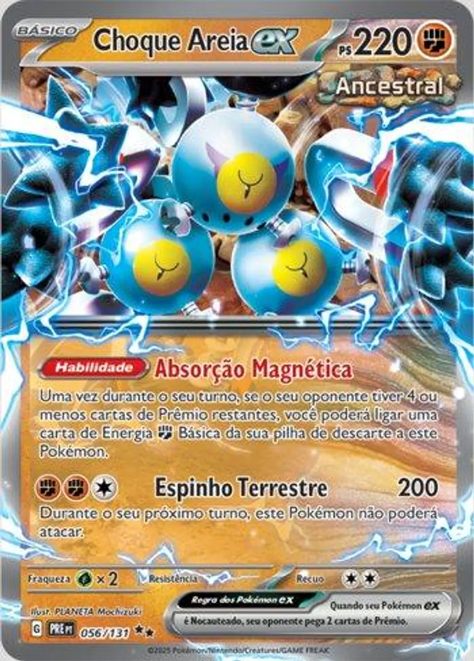 Choque Areia Ex 1
