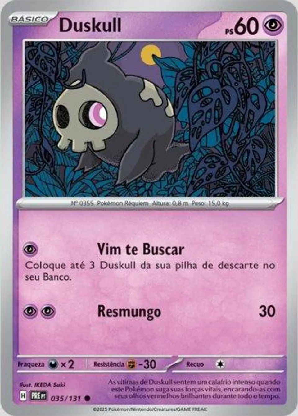 Duskull Masterball 1