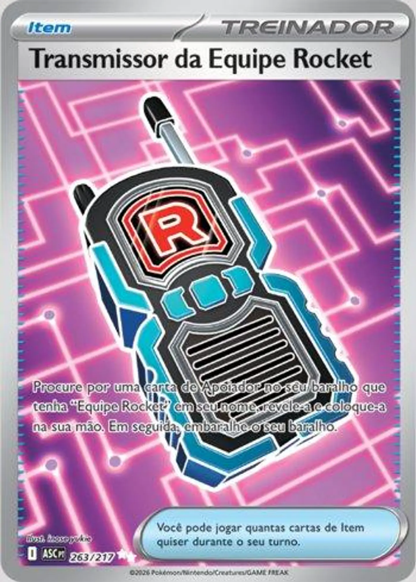 Transmissor da Equipe Rocket 1