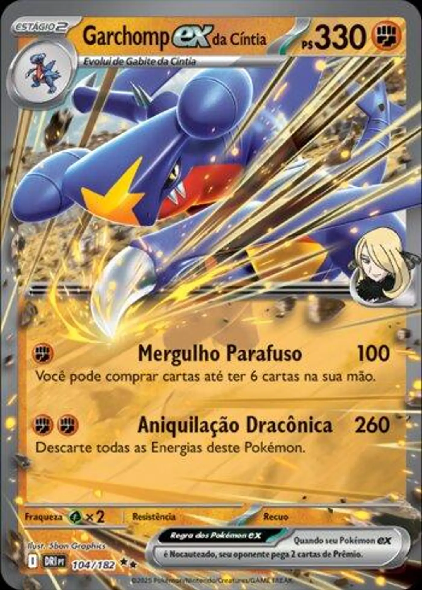 Garchomp Ex da Cintia 1