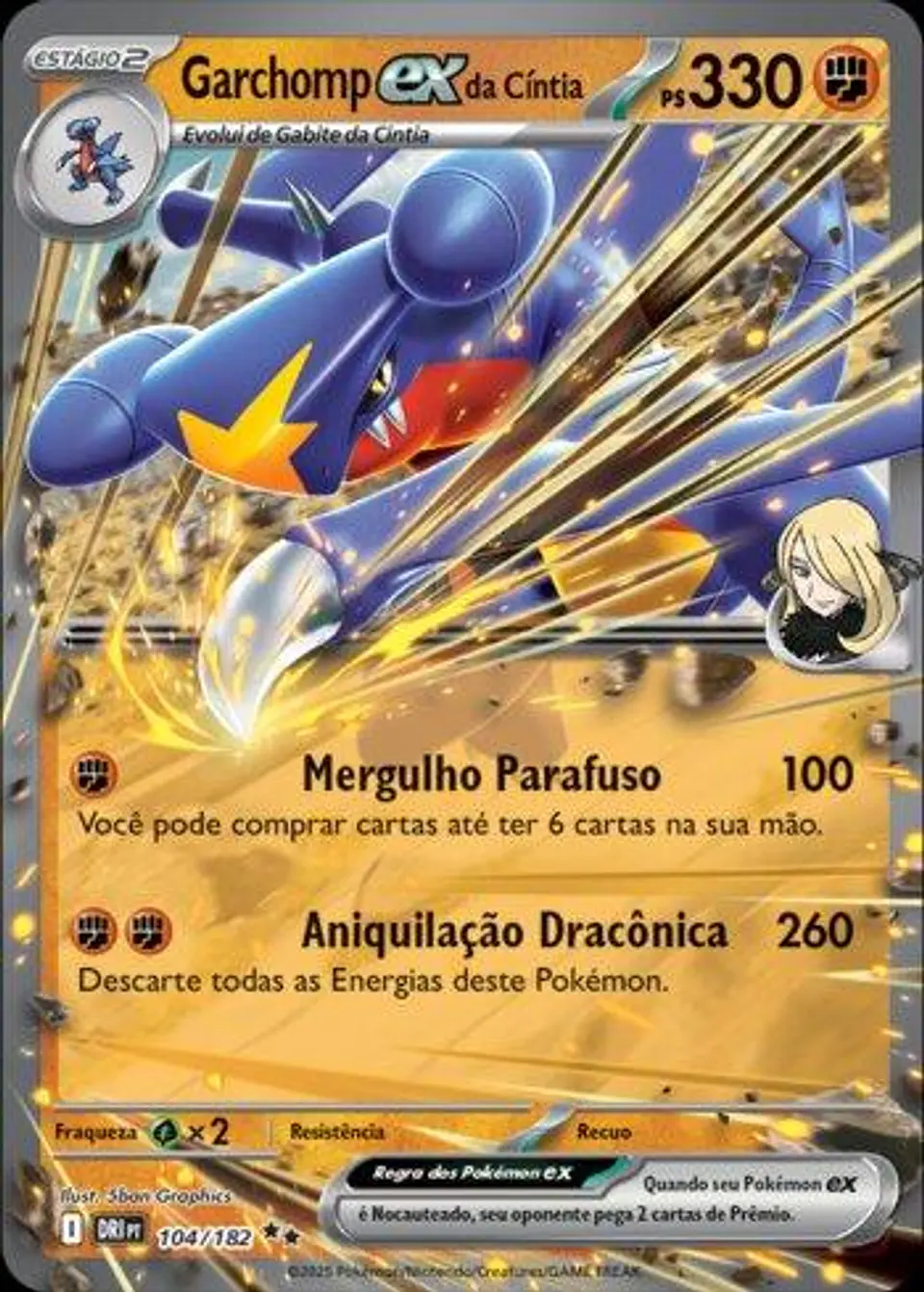 Garchomp Ex da Cintia 1