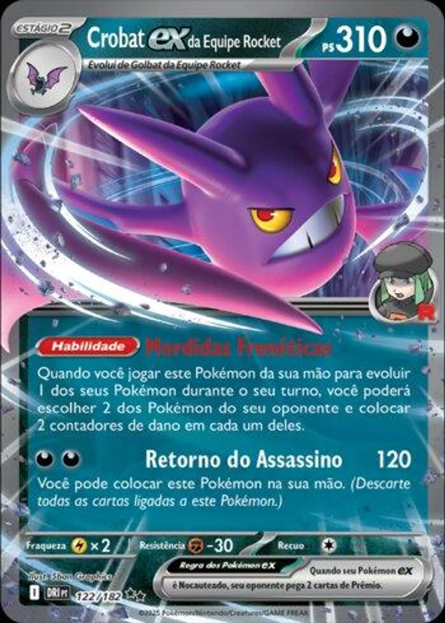 Crobat Ex da Equipe Rocket 1