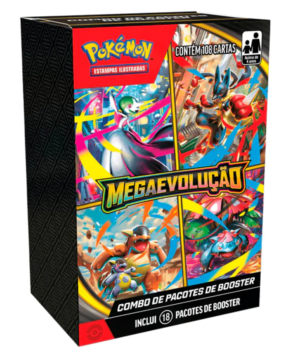 Combo De Booster ME1 - Mega Evolução - Copag 1
