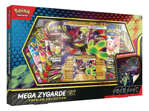 Box Coleção Mega Zygard Ex