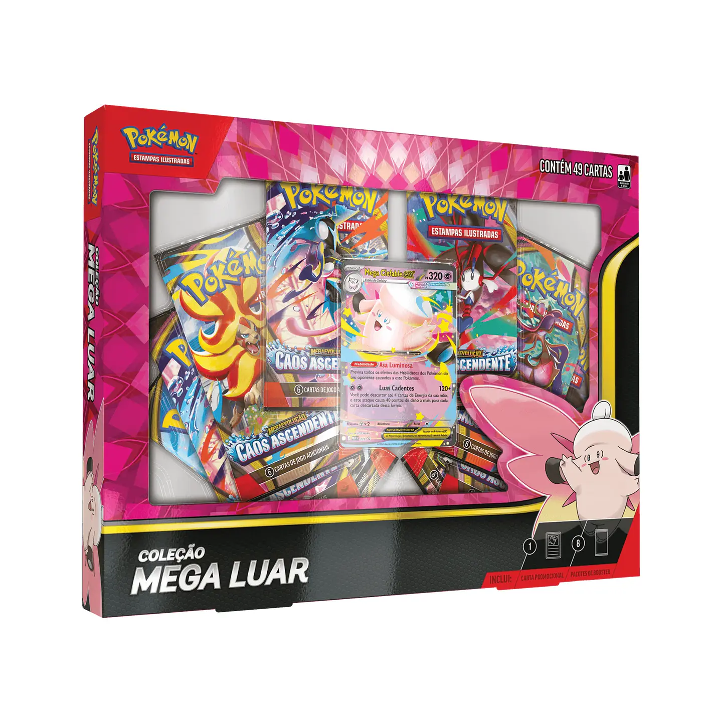 Box Coleção Mega Luar - Clefable 1