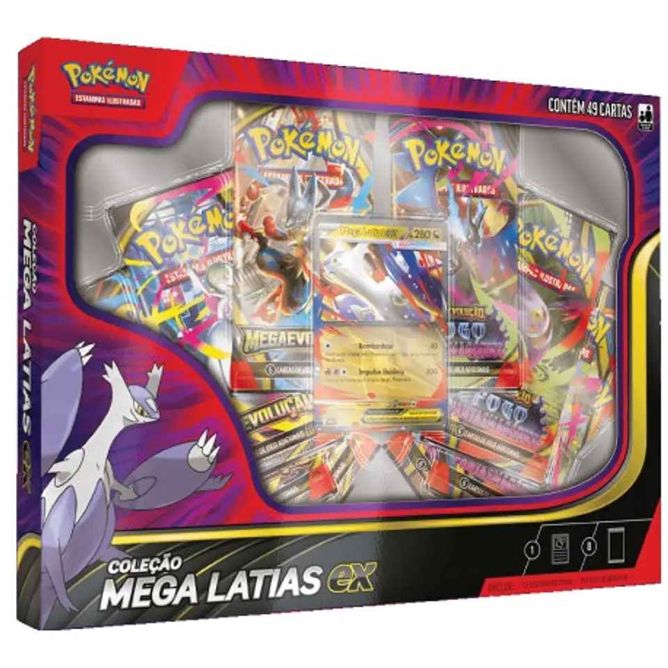 Box Coleção - Mega Latios Ex - Copag (PT-BR) 1