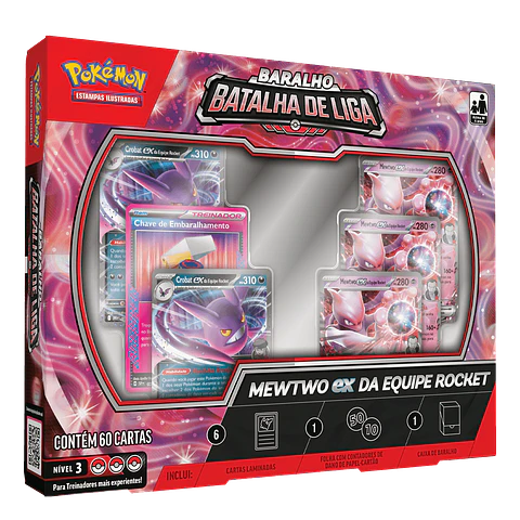 Deck Batalha de Liga Mewtwo Ex - Copag