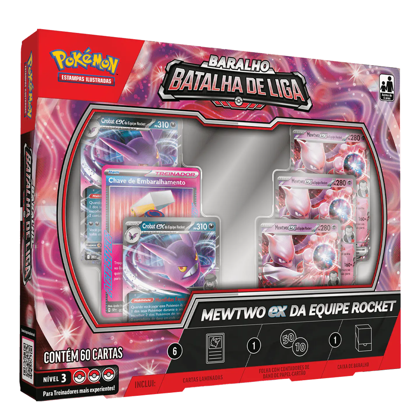 Deck Batalha de Liga Mewtwo Ex - Copag 1