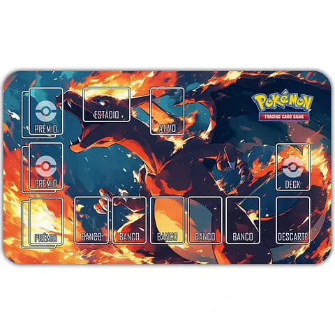 Playmat Charizard - Sem inscrições -