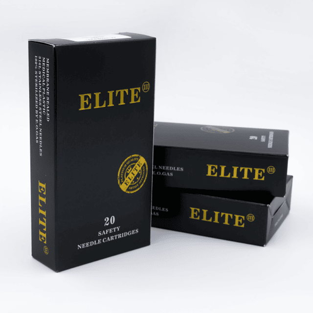 Round Shader (RS). Elite III Cartridges. Caja 20 unidades. 