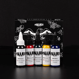 Dynamic Tattoo Ink Traditional 1oz Color Set