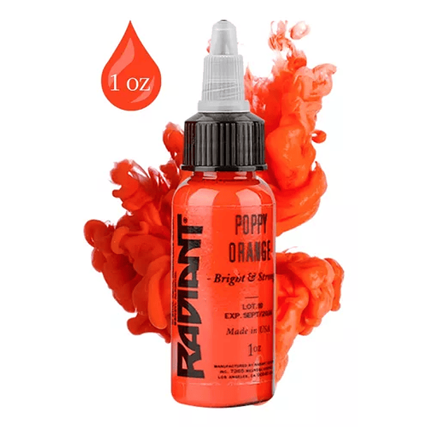 Radiant Poppy Orange 1 oz 