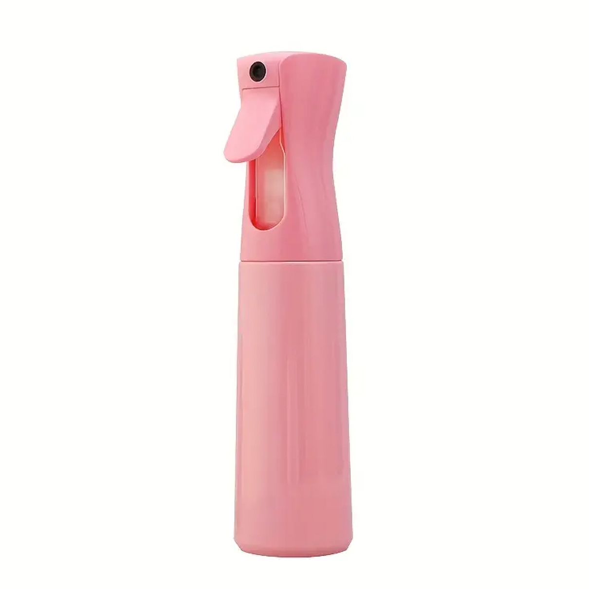 Botella atomizadora de niebla ultrafina, rosada, botella de pulverización de agua continua 300ml.