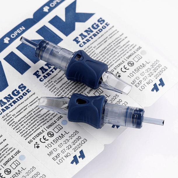 Fangs cartridges Curved (RM), caja 10 unidades. 2