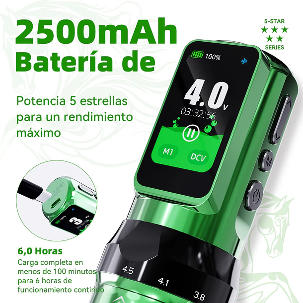 Máquina de tatuaje Fold Pro Year of the Horse Edition. 5