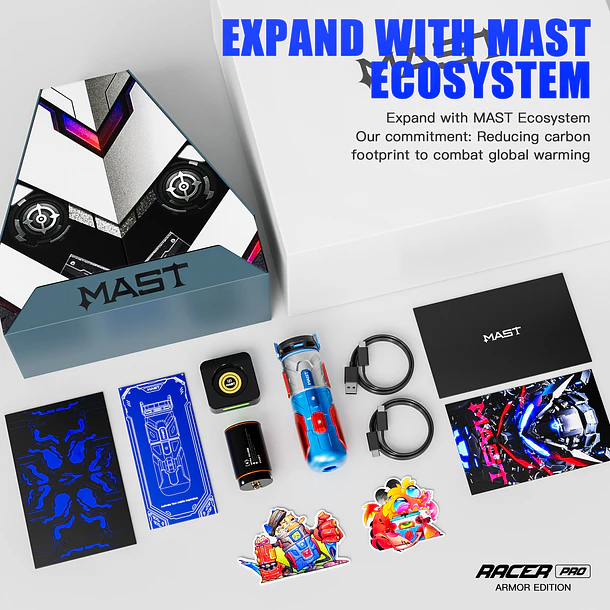 MAST Racer Pro Armor Gundam RX-78-2. Stroke 4.2. Incluye 2 baterias. 10