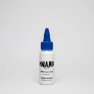 DYNAMIC TRIPLE WHITE INK 1 oz