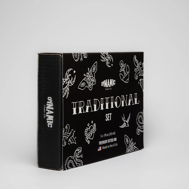 Dynamic Tattoo Ink Traditional 1oz Color Set 3
